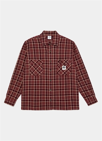 Polar Skate Co. Mike L/S Flannel Skjorte